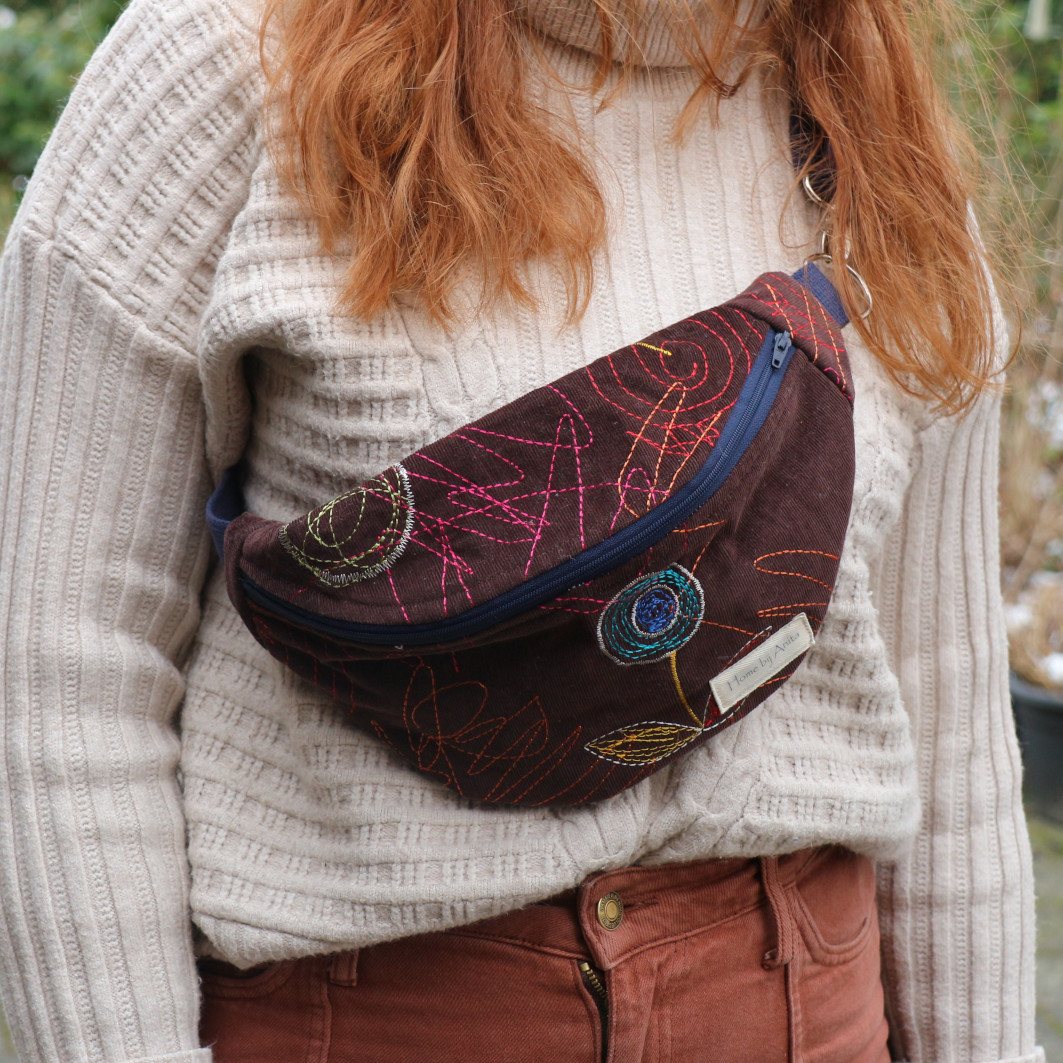 Bumbag Retro bruin