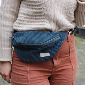 Bumbag Oud Blauw