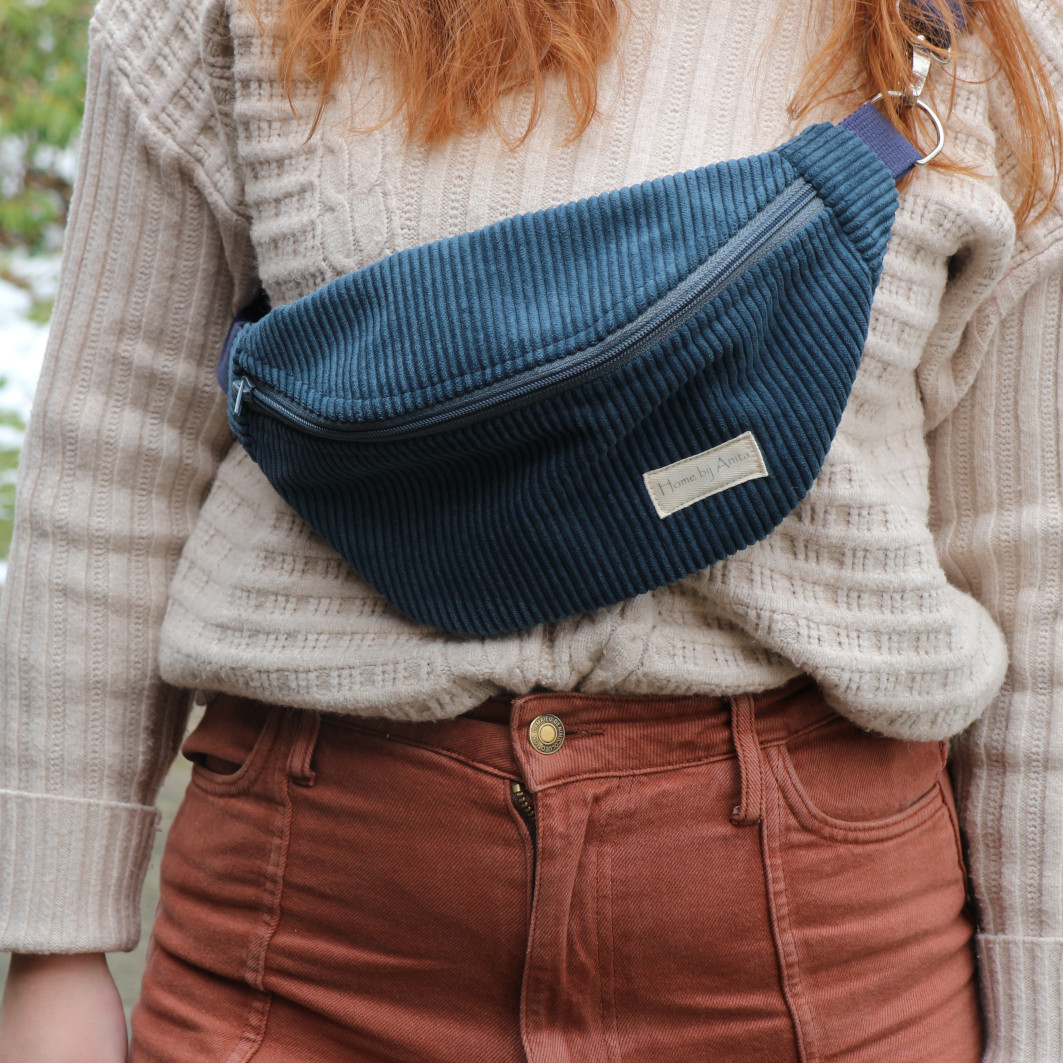 Bumbag Oud Blauw