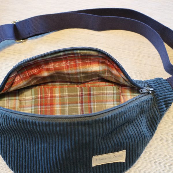 Bumbag Oud Blauw - Afbeelding 3
